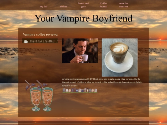 coffee screenshot