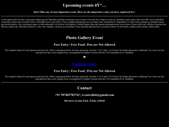 event/event screenshot