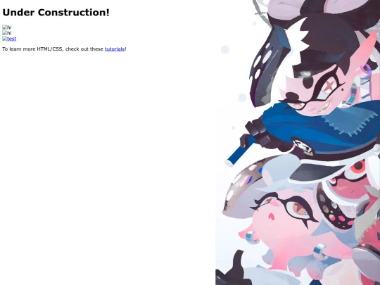test screenshot