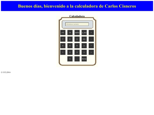 calculadora screenshot
