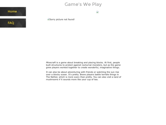 gamedescriptions screenshot