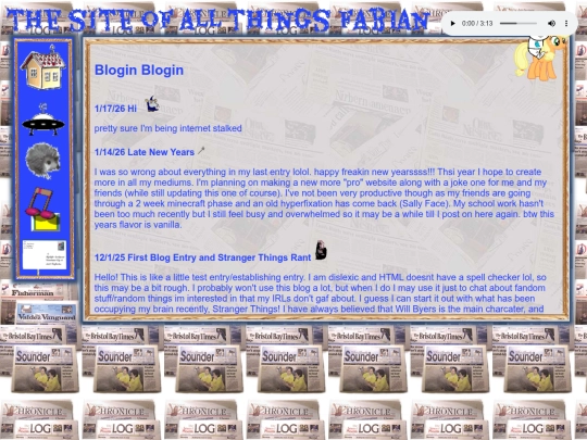 blog screenshot