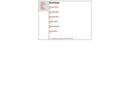 archives screenshot