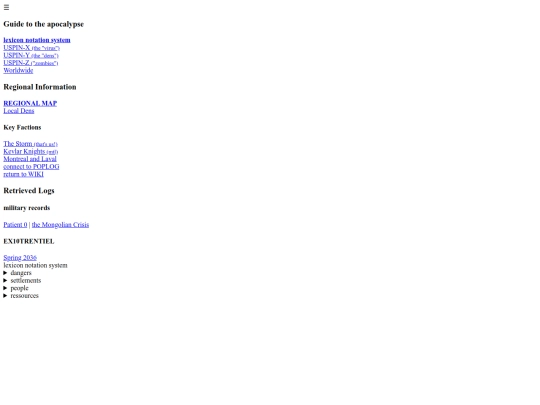 mutagenesis/src/menu screenshot