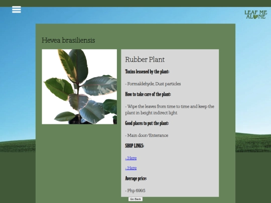 plant-info/rubberPlant screenshot