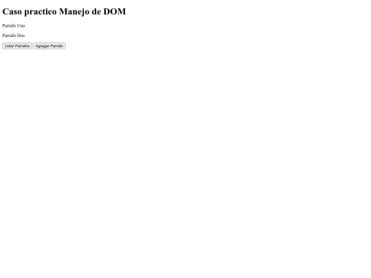 manejoDOM screenshot
