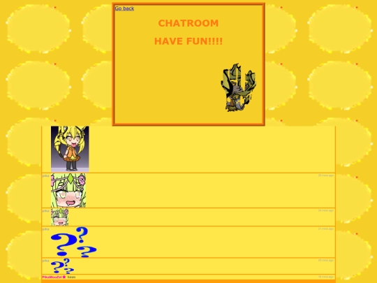 Chatroom screenshot