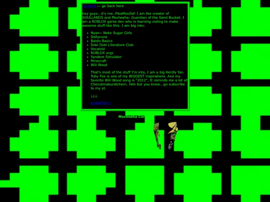 Developers screenshot