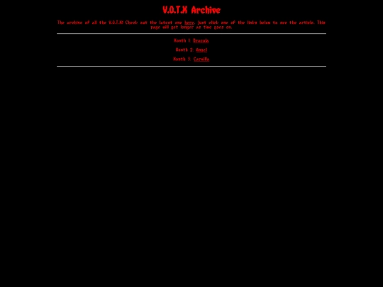 votmarchive screenshot