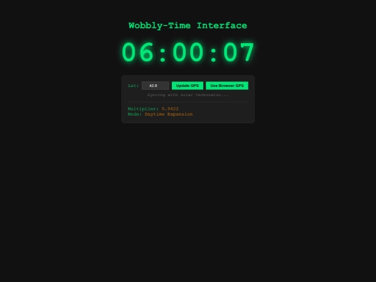 wobblyclock screenshot
