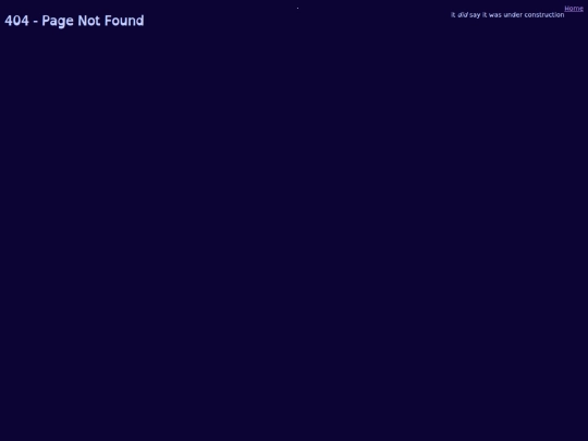 not_found screenshot