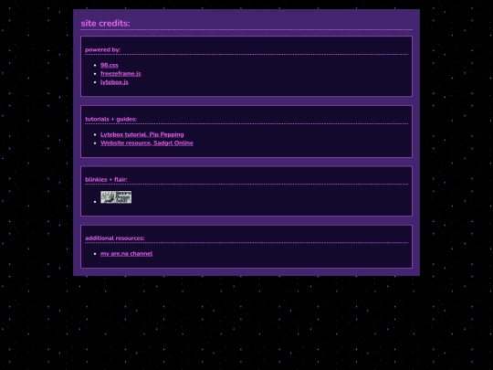credits screenshot