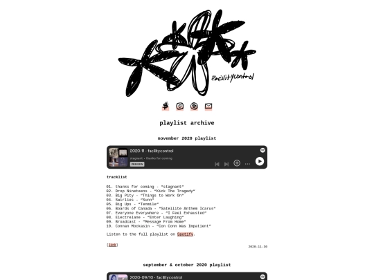 playlists/page/5 screenshot