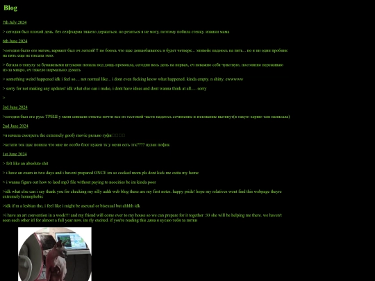 blog screenshot