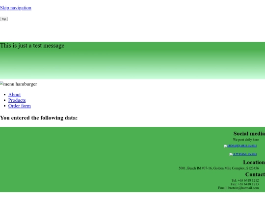 result screenshot