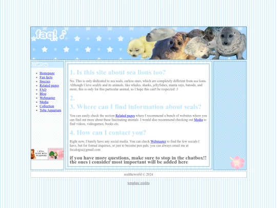 faq screenshot