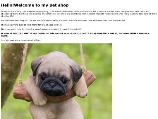 randypetshop screenshot