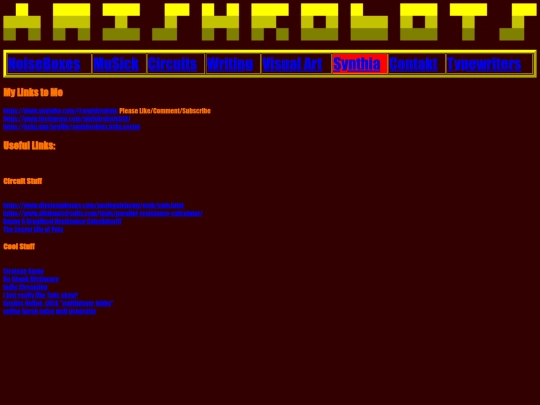 links screenshot