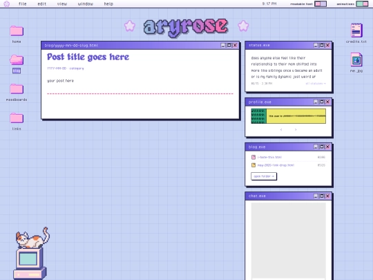 blog/_template screenshot