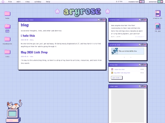 blog screenshot