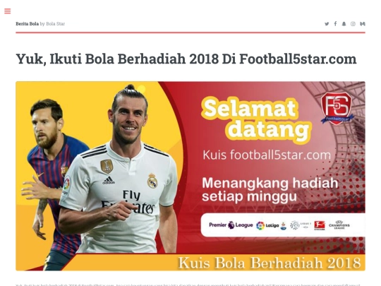 kuisbolaberhadiah screenshot