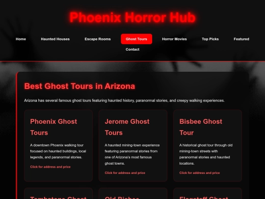 ghost-tours screenshot