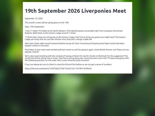 liverponies/posts/19th-september-2026-liverponies-meet screenshot