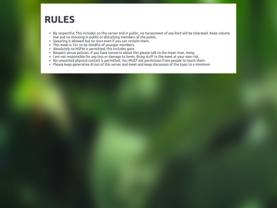 liverponies/rules screenshot