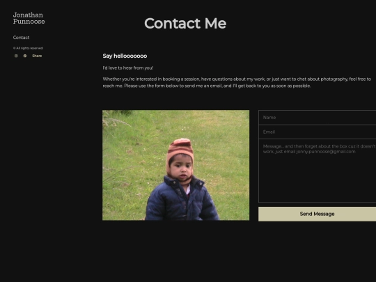 contact screenshot
