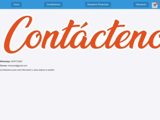Hola/Paginas/Contacto screenshot
