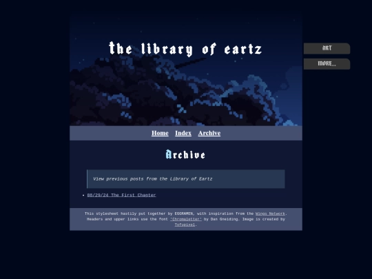 archive screenshot