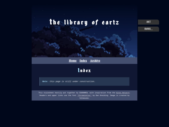 indexpage screenshot