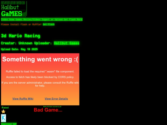 UserID/HalibutGames/Games/3dmr screenshot