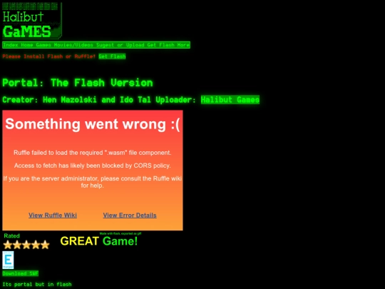 UserID/HalibutGames/Games/PortalFlash screenshot
