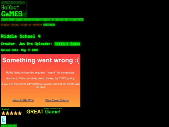 UserID/HalibutGames/Games/rs4 screenshot