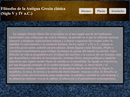 Filosofos screenshot