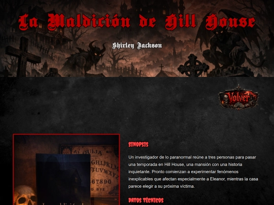 Recursos/lamaldiciondehillhouse screenshot