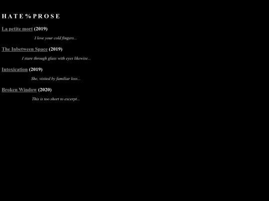 hp-lp/hateprose screenshot