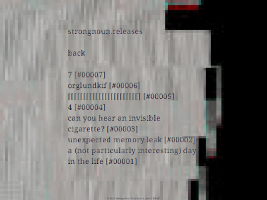releases screenshot