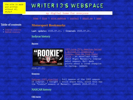 bookmarks/bookmarks-motorsport screenshot