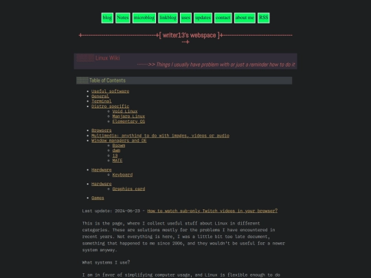 linux-wiki screenshot