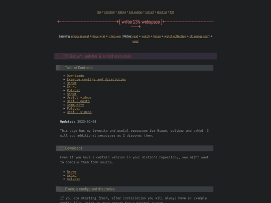 linux-wiki/bspwm-polybar-sxhkd-resources screenshot