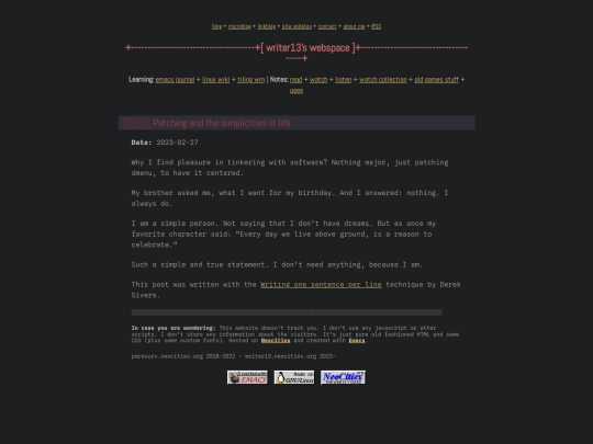 personal/patching-and-simplicities-of-life screenshot