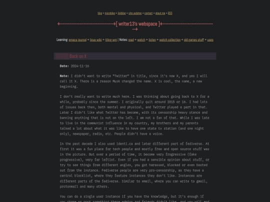 thoughts/back-on-x screenshot