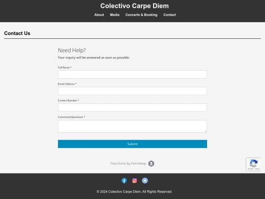 contact screenshot
