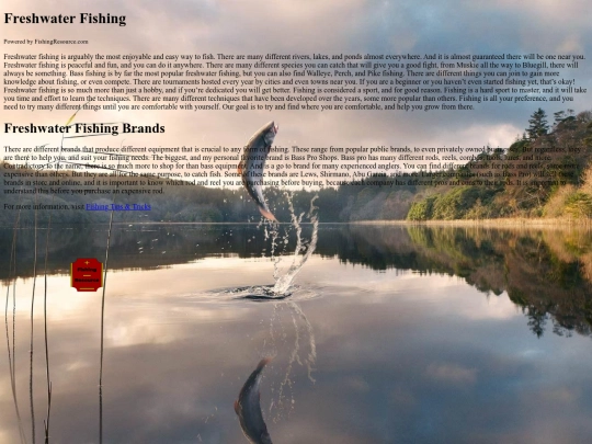 freshwater screenshot