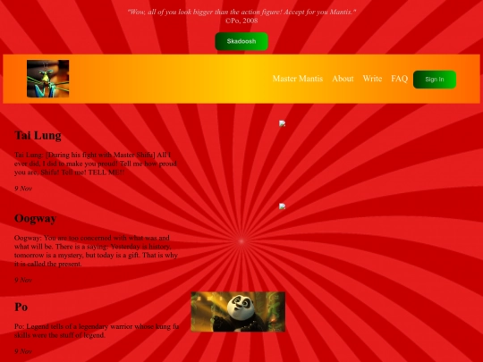 practice/first-page screenshot
