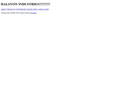 homepage/worksite screenshot