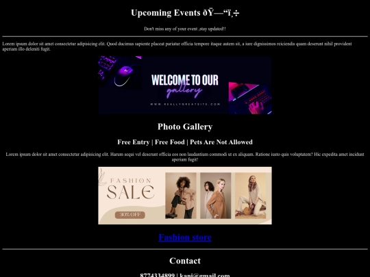 event/event screenshot