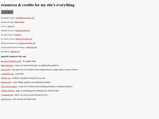 resources screenshot